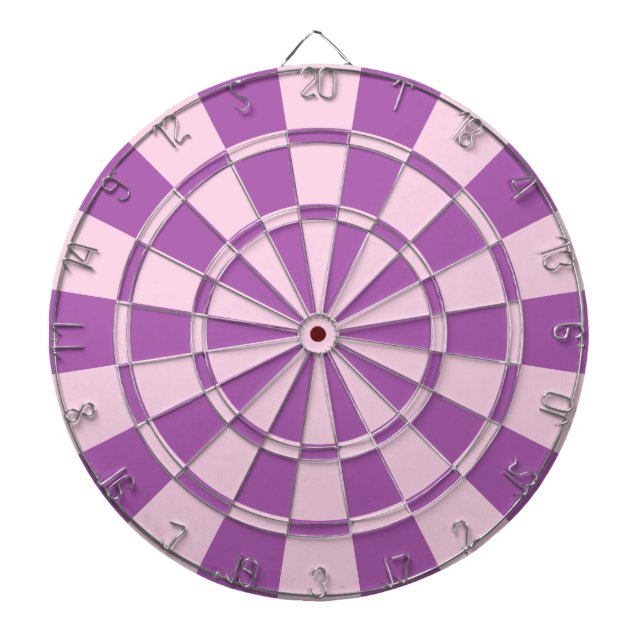 Pink And Purple Dartboard (Front)