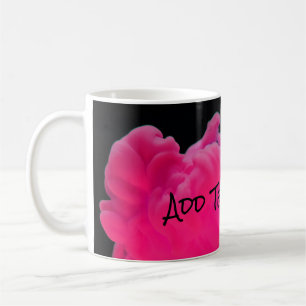 Pink and Purple Digital Smoke Coffee Mug