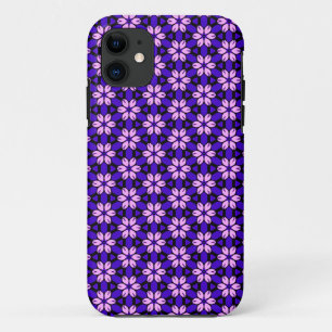 Pink and Purple floral iPhone 11 Case