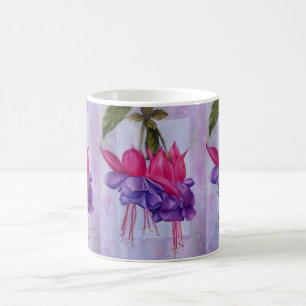 PINK AND PURPLE FUSCHIA CLASSIC MUG