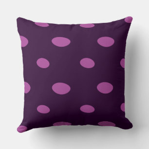 Pink and Purple Geometric Cushion