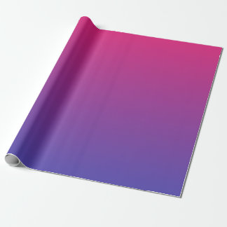 Pink and Purple Gradient Colours Wrapping Paper