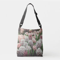 Pink and Purple Hyacinth in the Spring Garden
