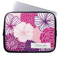 Pink and Purple Mod Floral