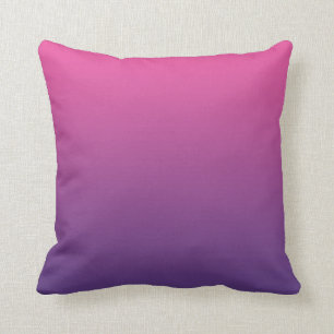 “Pink And Purple Ombre” Cushion