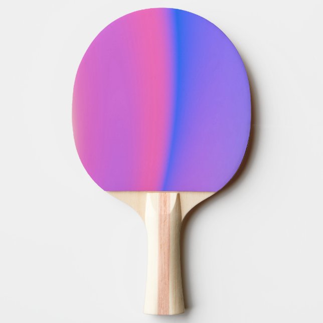 Pink and Purple Ping Pong Paddle (Back)