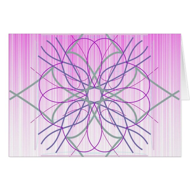 Pink And Purple Random Design (Front Horizontal)