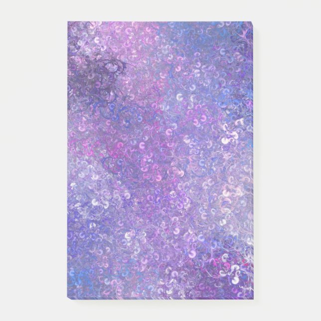 Pink And Purple Sequins Bling  Post-it Notes (Front)