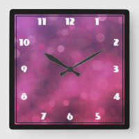Pink and Purple Sparkling Lights Bokeh Pattern