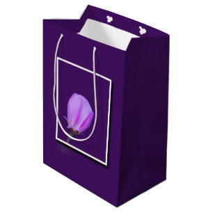 Pink and Purple Spring Blossom Medium Gift Bag
