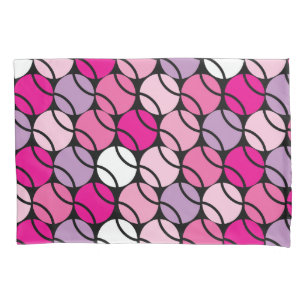 🎾 Pink and purple tennis balls Pillowcase