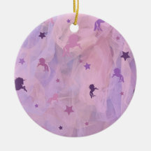 pink and purple unicorn and star design- girls squ