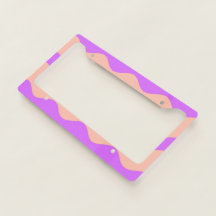 Pink and purple waves pattern