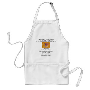 "Pink and Purple" Wet Fly-Cruel Trout"  Apron