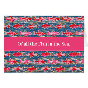 Pink and Red Fish for Valentine's Day