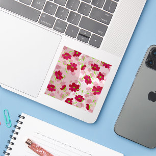 Pink and Red Flowers - Floral