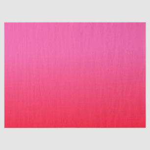 Pink and Red Gradient Tissue Paper