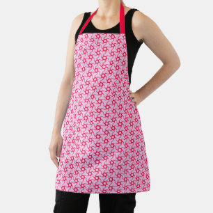 Pink and Red Mosaic Apron