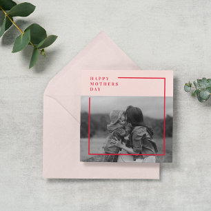 Pink and Red Photo Mother's Day Gift