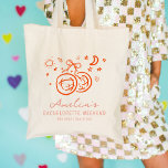 Pink and Red Sketch Disco Bachelorette Weekend Tote Bag<br><div class="desc">Pink and red disco ball bachelorette weekend party tote bags featuring these pink and red sketch illustrated girly icons.</div>