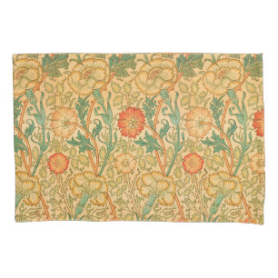 Pink and Rose by William Morris Pillow Case