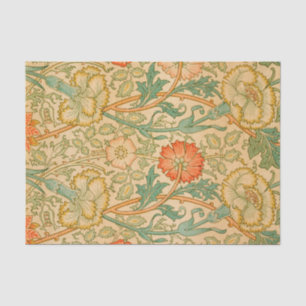 Pink and Rose Pattern (by William Morris) Tissue Paper