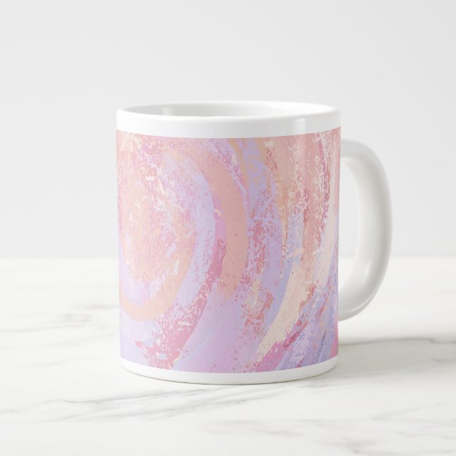 Pink and Stinky Large Coffee Mug (Front Right)