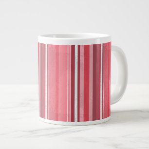 Pink and Stinky Stripes Large Coffee Mug