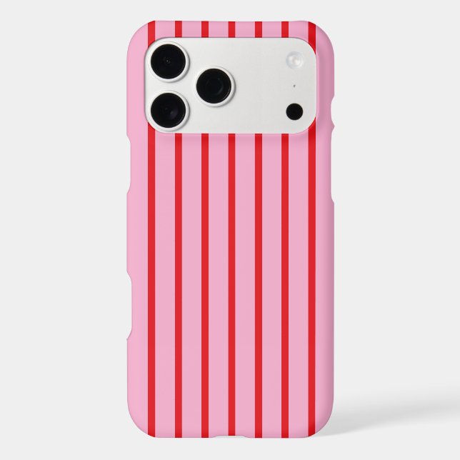 Pink and Thin Red Stripes (Back)