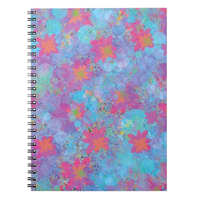 Pink and Turquoise Dream Notebook (Front)
