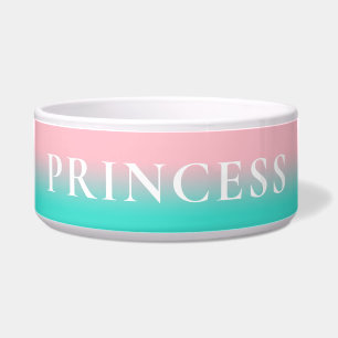 Pink and Turquoise Ombre