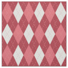 Pink and White Argyle Pattern