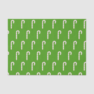 Pink and White Candy Cane Tissue Paper