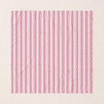 Pink and white candy stripes scarf<br><div class="desc">Pink and white candy stripes</div>