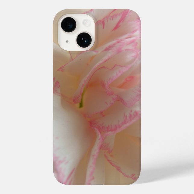Pink and White Carnation Case-Mate iPhone Case (Back)