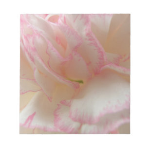 Pink and White Carnation Notepad