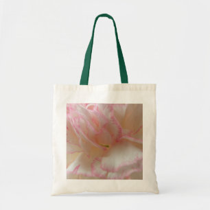 Pink and White Carnation Tote Bag