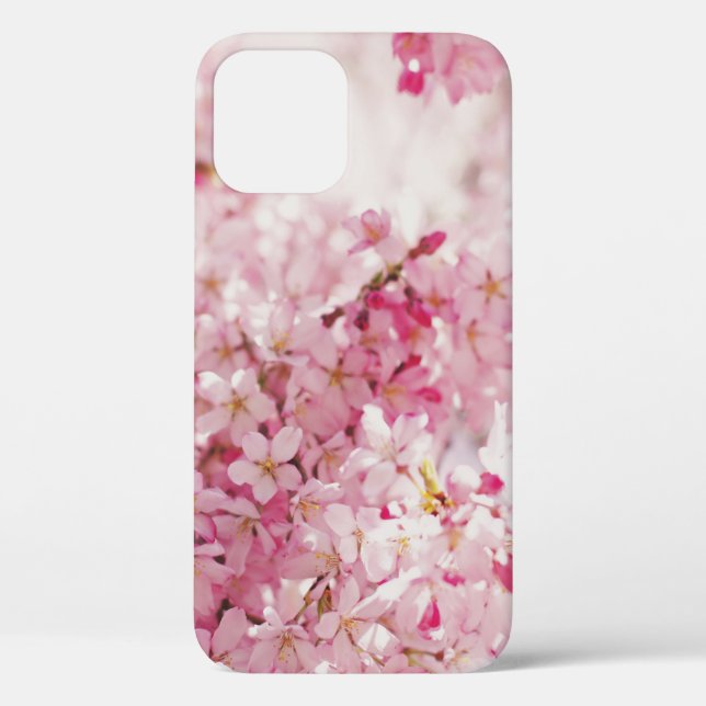 PINK AND WHITE CHERRY BLOSSOM Case-Mate iPhone CASE (Back)