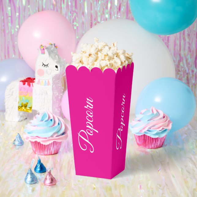 Pink And White Favour Box (Party)