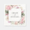 Pink and White Floral Custom Wedding