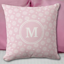 Pink And White Floral Pattern 