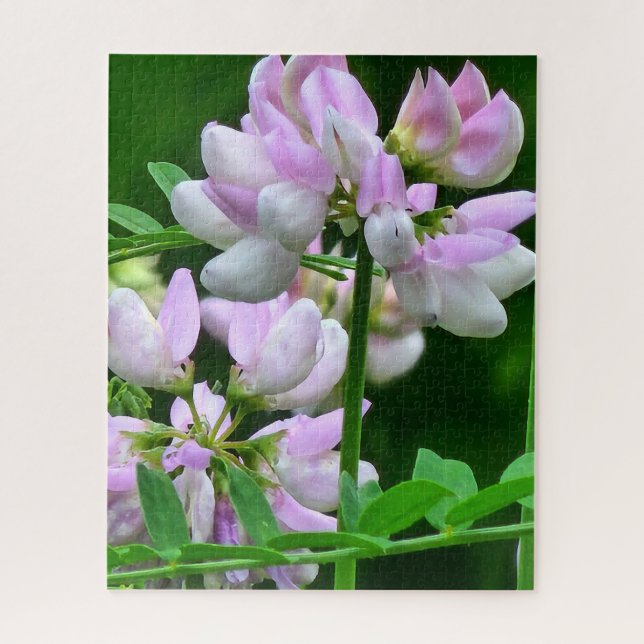 Pink and White Flower Buds Jigsaw Puzzle (Vertical)