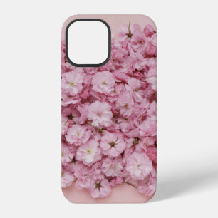 PINK AND WHITE FLOWER PETALS iPhone 12 CASE