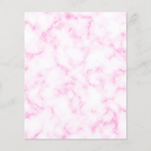 Pink and White Marble Paper