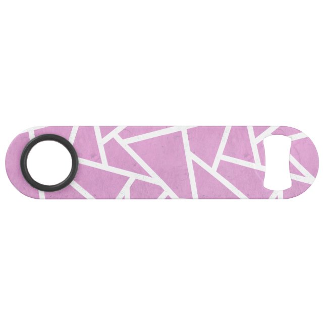 Pink and white mosaic pattern (Front (Horizontal))
