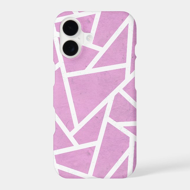 Pink and white mosaic pattern (Back)