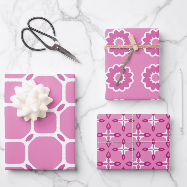 Pink and White Paper Pack 76 (Front)
