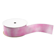 Pink and White Pastel Tie-Dye Marbleised Clouds