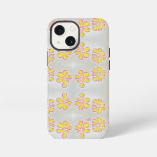 Pink and Yellow Daisy iPhone 13 Mini Case