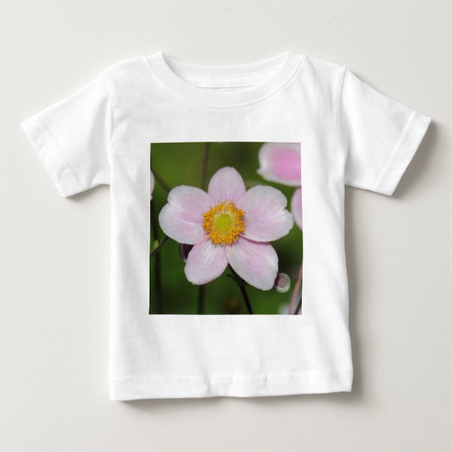 Pink Anemone Baby T-Shirt (Front)